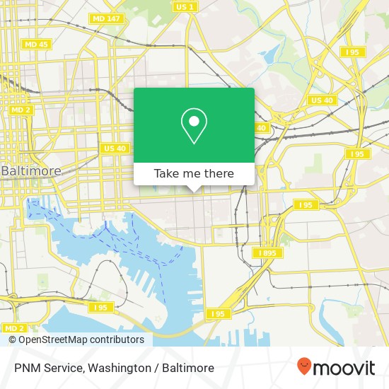 PNM Service, 3212 Eastern Ave Baltimore, MD 21224 map