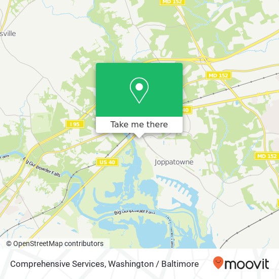 Comprehensive Services, 1000 Joppa Farm Rd Joppa, MD 21085 map