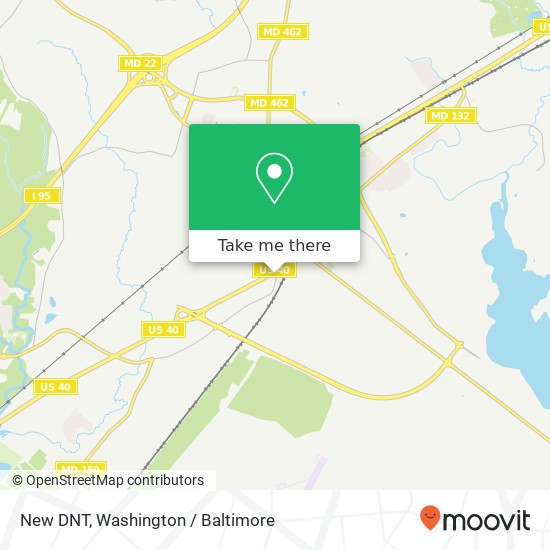 Mapa de New DNT, 705 S Philadelphia Blvd Aberdeen, MD 21001