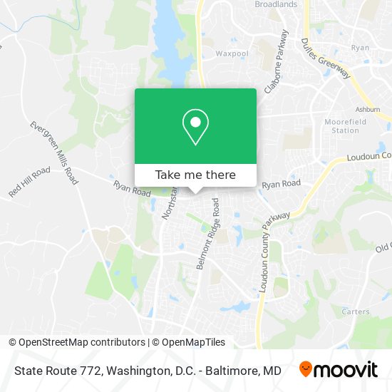 Mapa de State Route 772