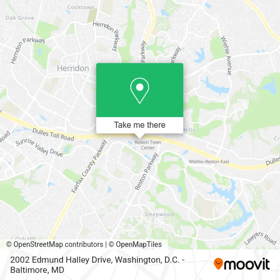 Mapa de 2002 Edmund Halley Drive