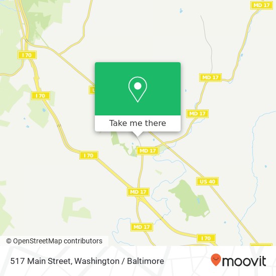 Mapa de 517 Main Street
