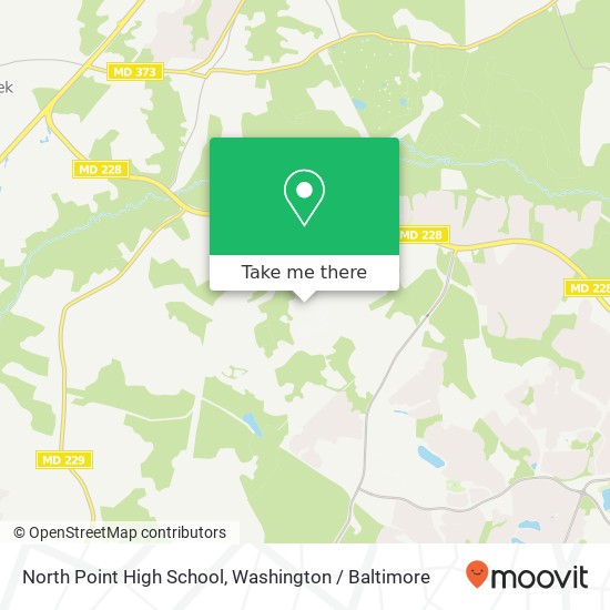 Mapa de North Point High School