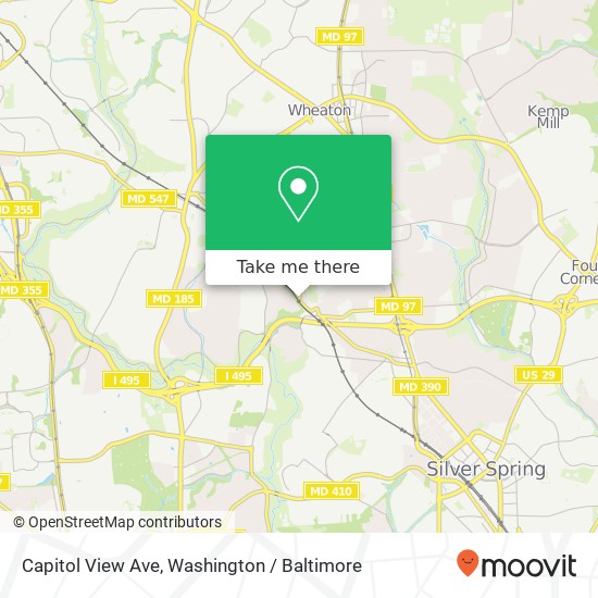 Mapa de Capitol View Ave