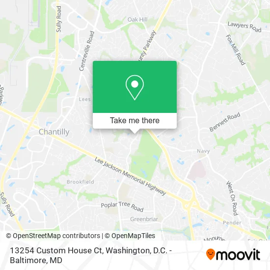 13254 Custom House Ct map