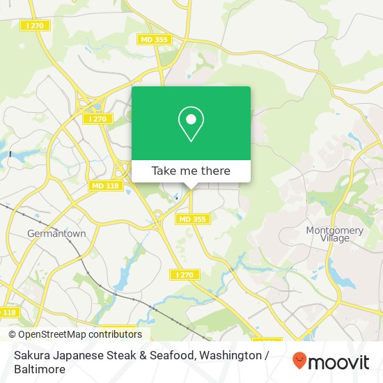 Sakura Japanese Steak & Seafood map