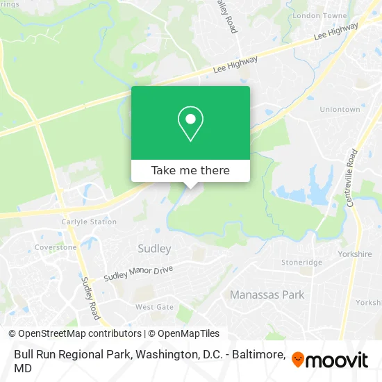 Bull Run Regional Park Map How To Get To Bull Run Regional Park In Washington, D.c. - Baltimore, Md By  Bus Or Metro?