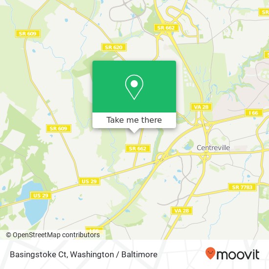 Basingstoke Ct map