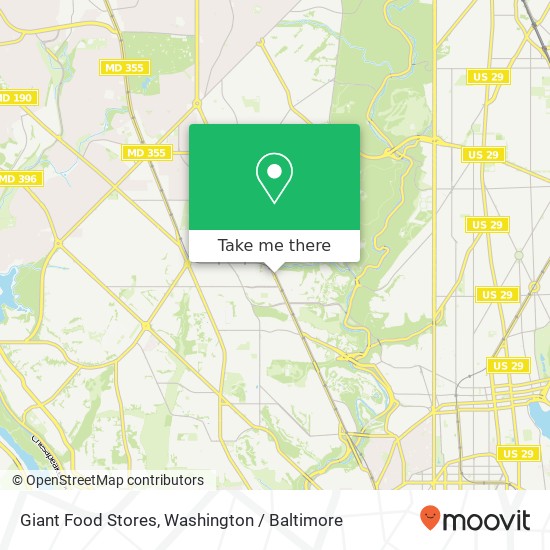 Giant Food Stores map