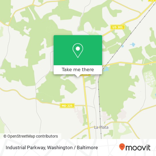 Industrial Parkway map