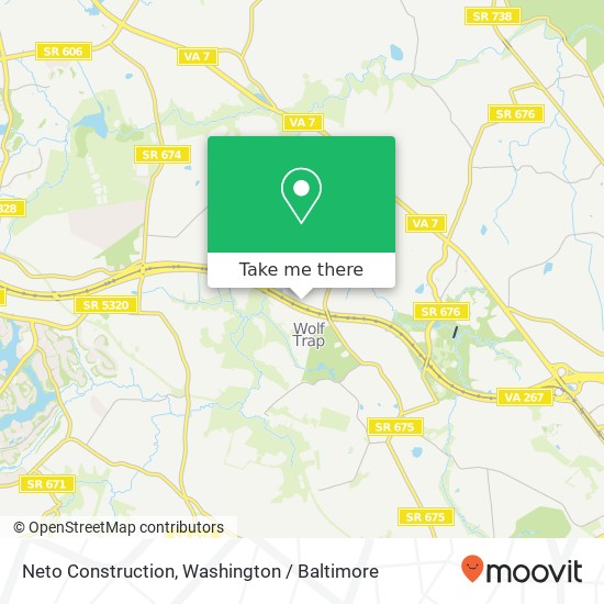 Neto Construction map