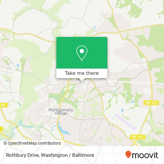 Mapa de Rothbury Drive
