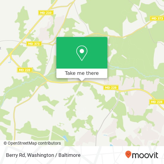 Berry Rd map