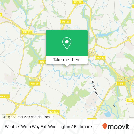 Weather Worn Way Ext map