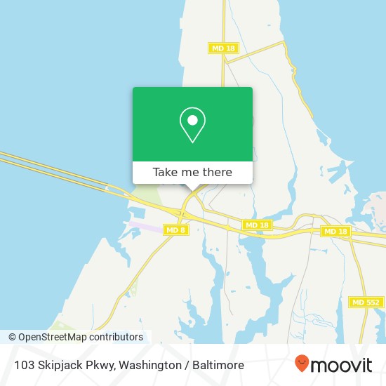 103 Skipjack Pkwy map