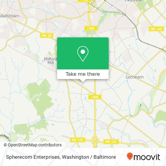 Spherecom Enterprises, 3104 Lord Baltimore Dr map