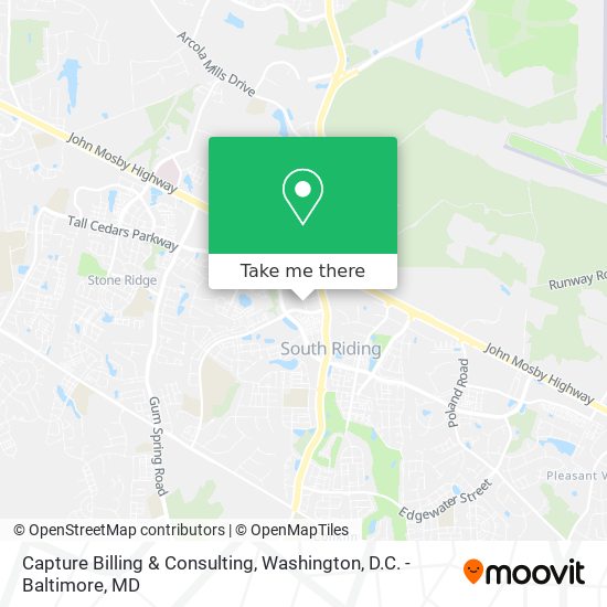 Capture Billing & Consulting map