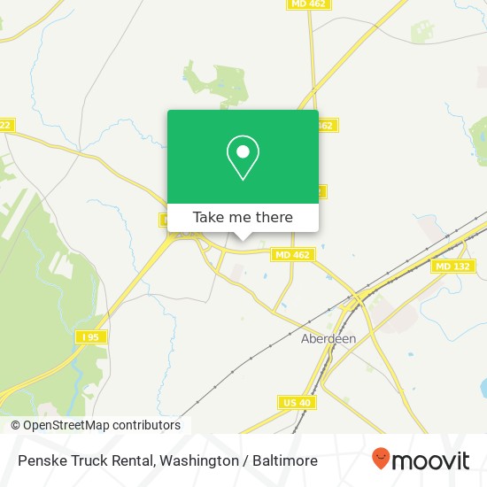 Mapa de Penske Truck Rental, 979 Beards Hill Rd