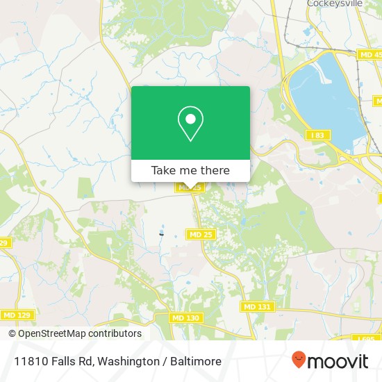 11810 Falls Rd, Cockeysville, MD 21030 map