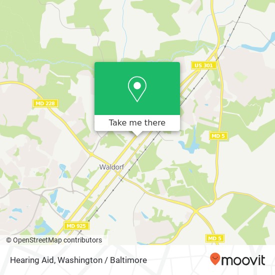 Mapa de Hearing Aid, 11811 Park Waldorf Ln