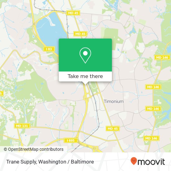 Trane Supply, 2208 Greenspring Dr map