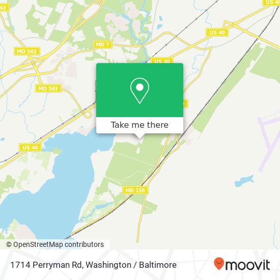 1714 Perryman Rd, Aberdeen, MD 21001 map