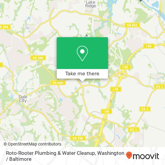Roto-Rooter Plumbing & Water Cleanup, 2984 PS Business Center Dr map