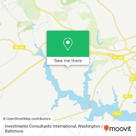 Mapa de Investments Consultants International, 801 Compass Way