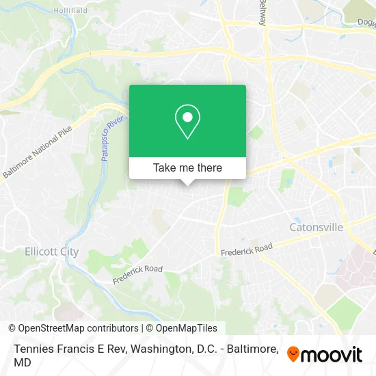 Mapa de Tennies Francis E Rev