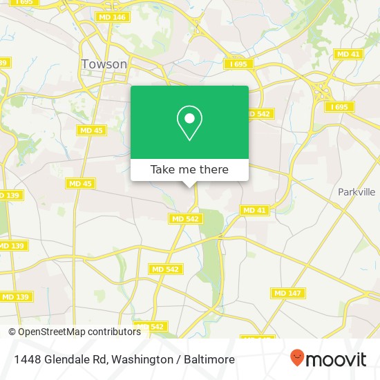 1448 Glendale Rd, Baltimore, MD 21239 map