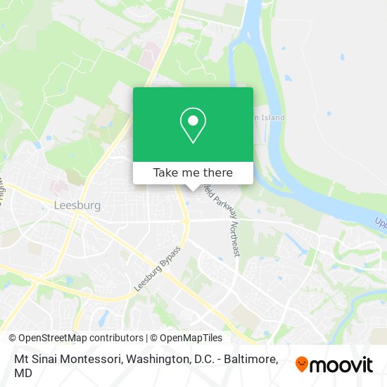 Mt Sinai Montessori map