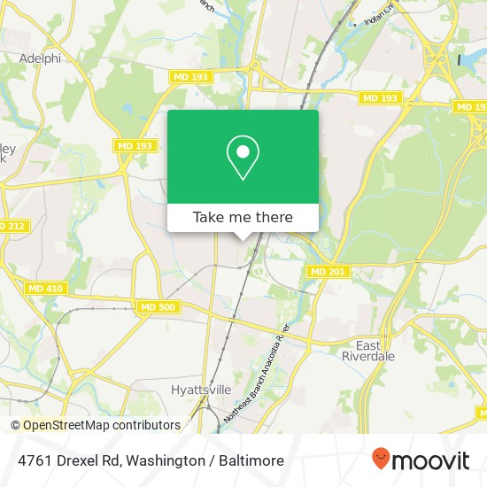 4761 Drexel Rd, College Park, MD 20740 map