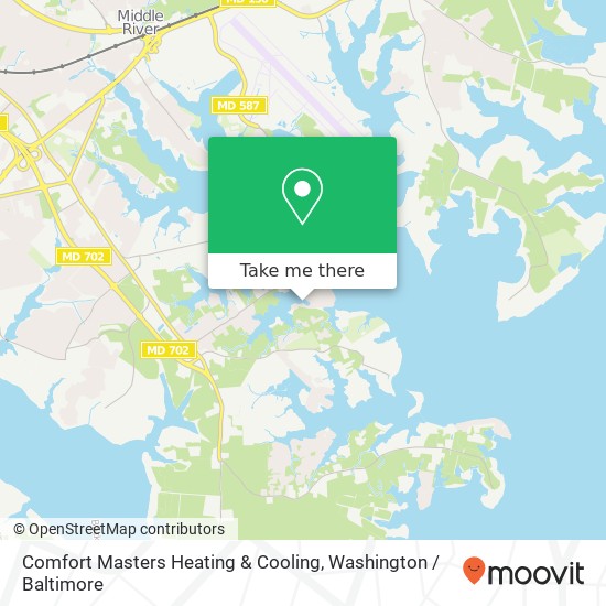 Comfort Masters Heating & Cooling, 501 Hillside Dr map