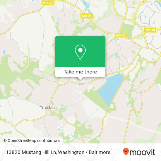 13820 Mustang Hill Ln, Gaithersburg, MD 20878 map