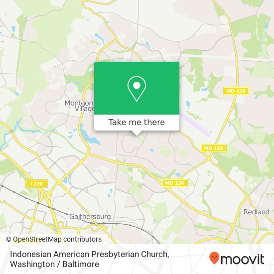 Indonesian American Presbyterian Church, 18727 Pintail Ln map