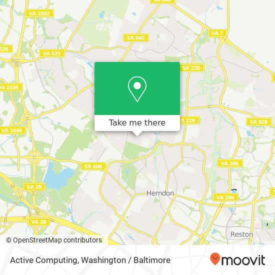 Mapa de Active Computing, 12712 Nathan Ln