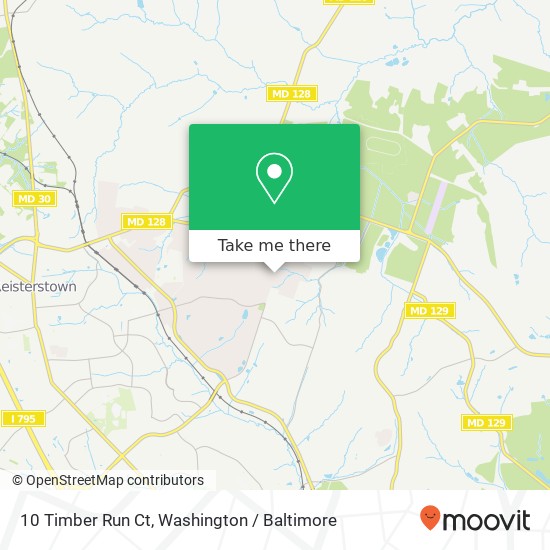 10 Timber Run Ct, Reisterstown, MD 21136 map