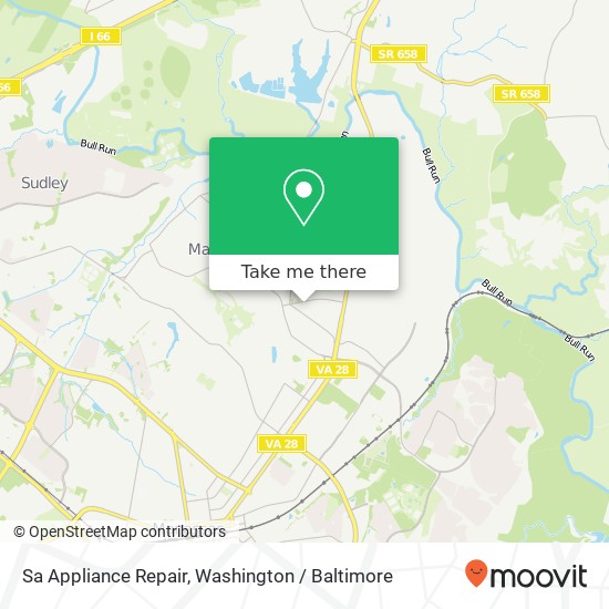 Sa Appliance Repair, 8602 Walcott Ct map