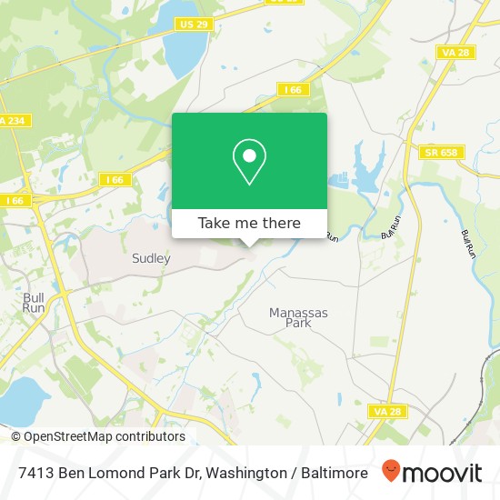 7413 Ben Lomond Park Dr, Manassas, VA 20109 map