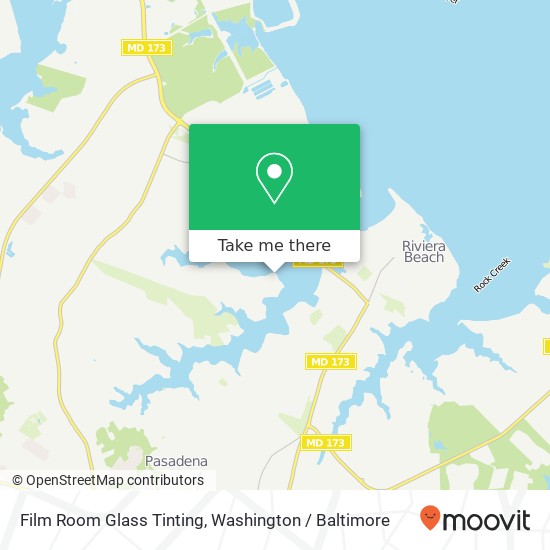 Mapa de Film Room Glass Tinting, 1038 Nabbs Creek Rd