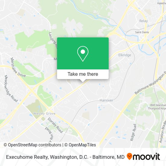 Execuhome Realty map