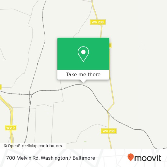 700 Melvin Rd, Shenandoah Junction, WV 25442 map