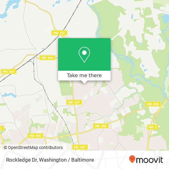 Rockledge Dr, Bowie, MD 20715 map