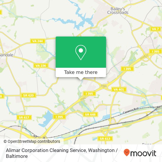 Alimar Corporation Cleaning Service, 4839 Chowan Ave map