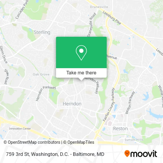 Mapa de 759 3rd St