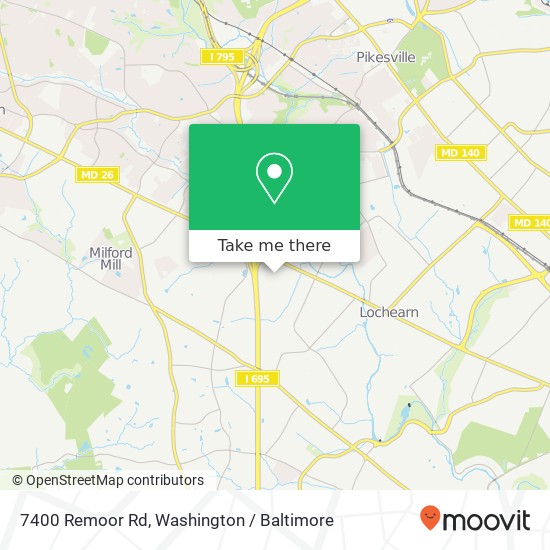 7400 Remoor Rd, Gwynn Oak, MD 21207 map