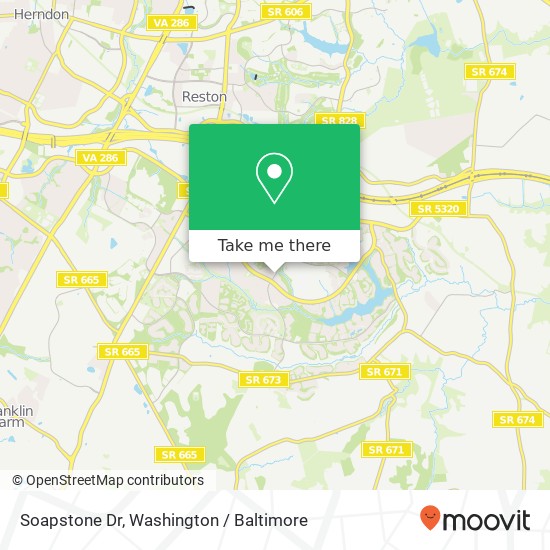 Soapstone Dr, Reston, VA 20191 map