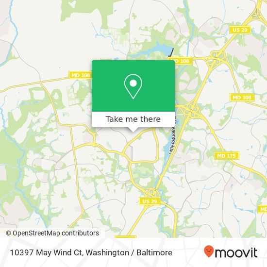 10397 May Wind Ct, Columbia, MD 21044 map