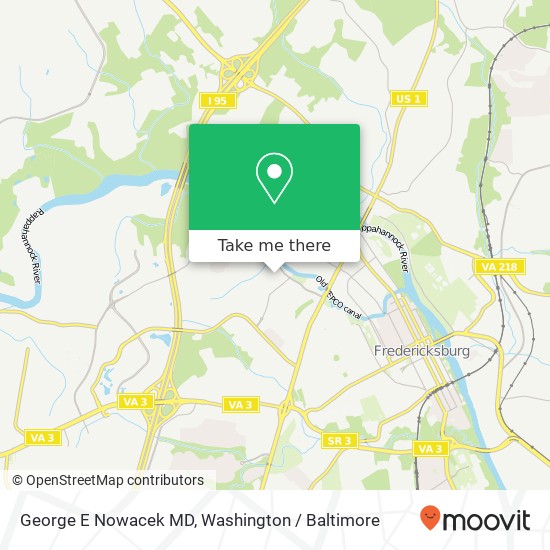 George E Nowacek MD, 221 Park Hill Dr map