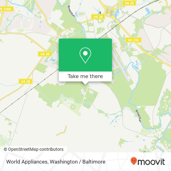 World Appliances, 11310 Trenton Ct map